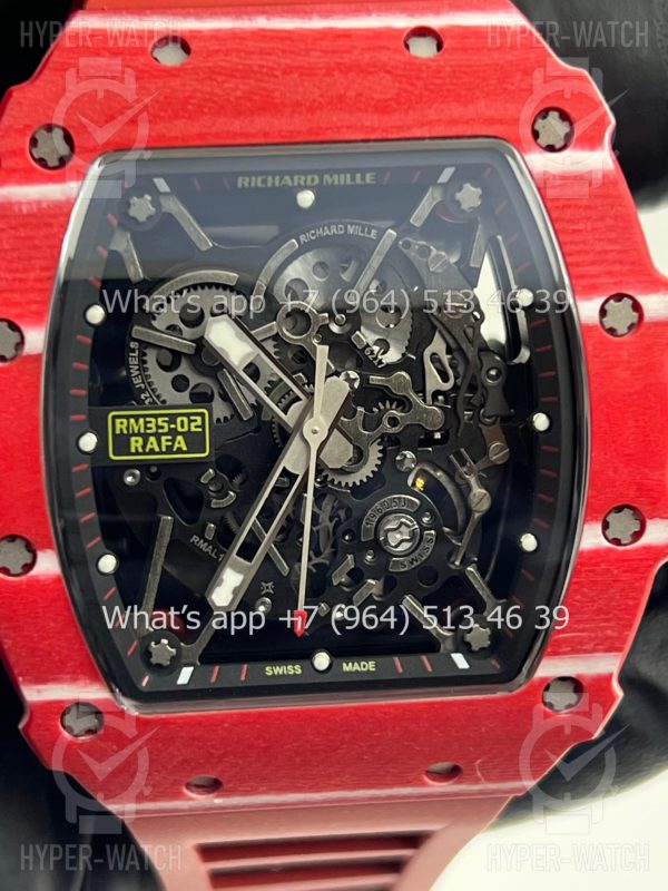 Товар Richard Mille RM 035-02 Rafa Red Carbon Art 10258 Фото 4 - Richard Mille RM 035-02 Rafa Red Carbon Art 10258