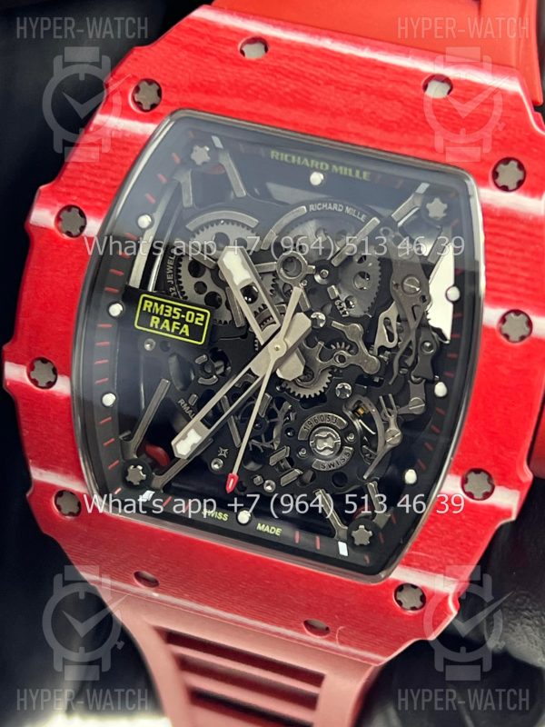 Товар Richard Mille RM 035-02 Rafa Red Carbon Art 10258 Фото 7 - Richard Mille RM 035-02 Rafa Red Carbon Art 10258