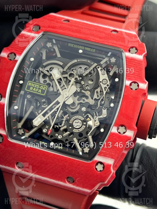 Товар Richard Mille RM 035-02 Rafa Red Carbon Art 10258 Фото 8 - Richard Mille RM 035-02 Rafa Red Carbon Art 10258
