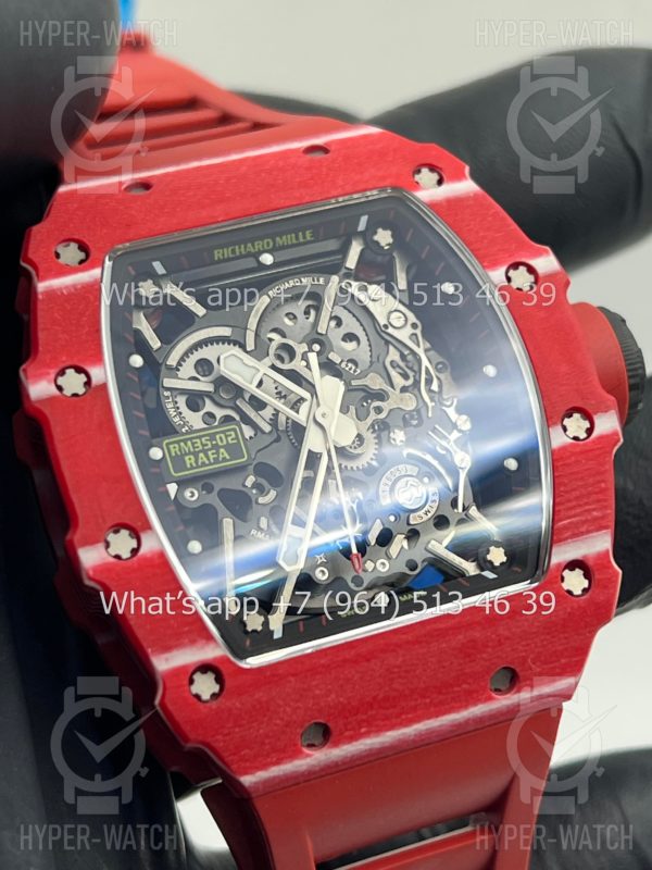 Товар Richard Mille RM 035-02 Rafa Red Carbon Art 10258 Фото 9 - Richard Mille RM 035-02 Rafa Red Carbon Art 10258