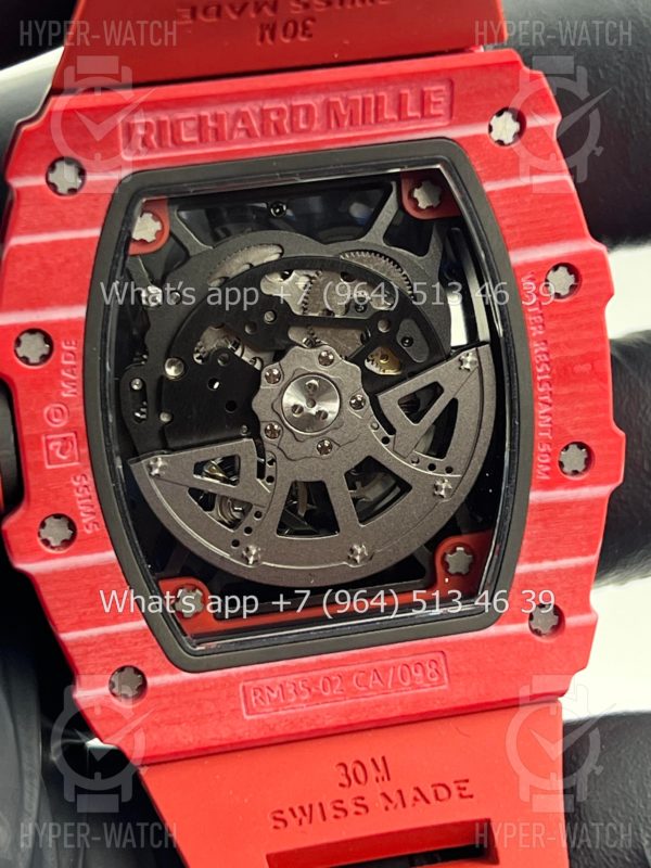 Товар Richard Mille RM 035-02 Rafa Red Carbon Art 10258 Фото 16 - Richard Mille RM 035-02 Rafa Red Carbon Art 10258