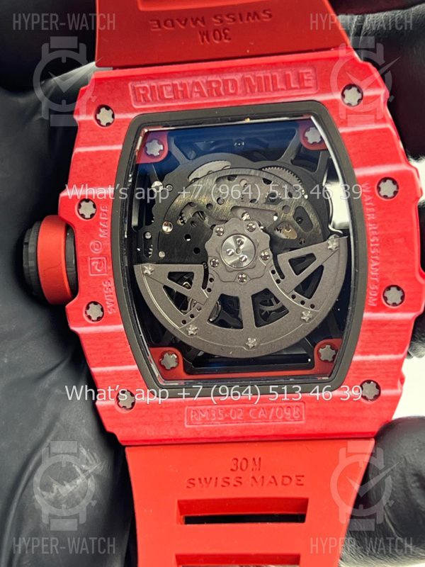 Товар Richard Mille RM 035-02 Rafa Red Carbon Art 10258 Фото 17 - Richard Mille RM 035-02 Rafa Red Carbon Art 10258