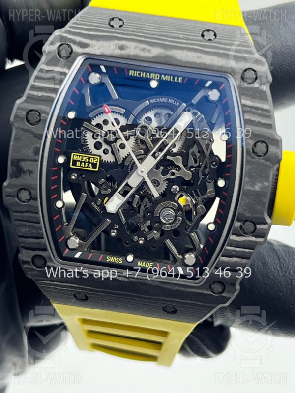 Товар Richard Mille RM 035-02 Rafa Carbon Yellow Art 10257 Фото 2 - Richard Mille RM 035-02 Rafa Carbon Yellow Art 10257