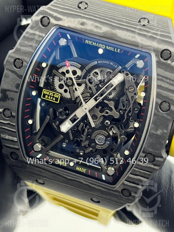 Товар Richard Mille RM 035-02 Rafa Carbon Yellow Art 10257 Фото 3 - Richard Mille RM 035-02 Rafa Carbon Yellow Art 10257