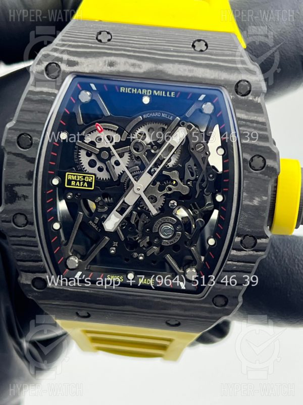 Товар Richard Mille RM 035-02 Rafa Carbon Yellow Art 10257 Фото 9 - Richard Mille RM 035-02 Rafa Carbon Yellow Art 10257
