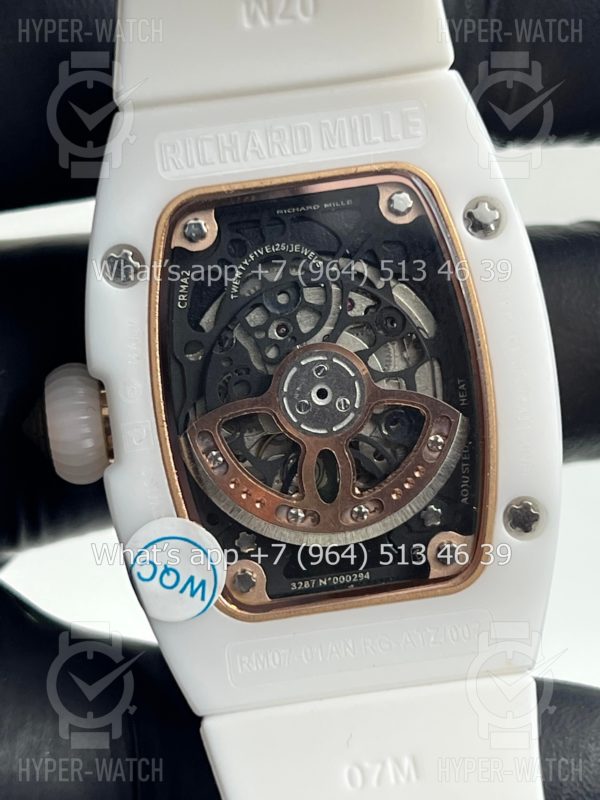 Товар Richard Mille RM 07 White Art 10252 Фото 13 - Richard Mille RM 07 White Art 10252