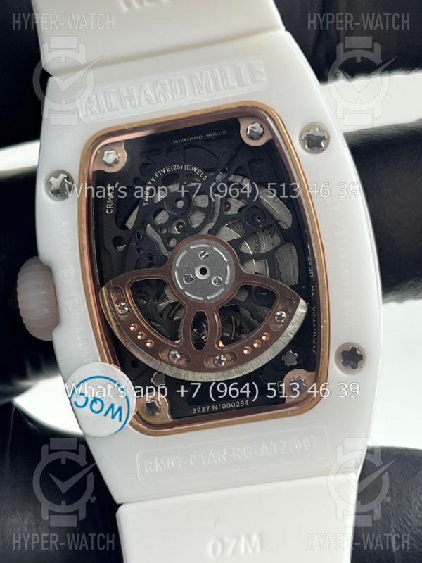 Товар Richard Mille RM 07 White Art 10252 Фото 14 - Richard Mille RM 07 White Art 10252