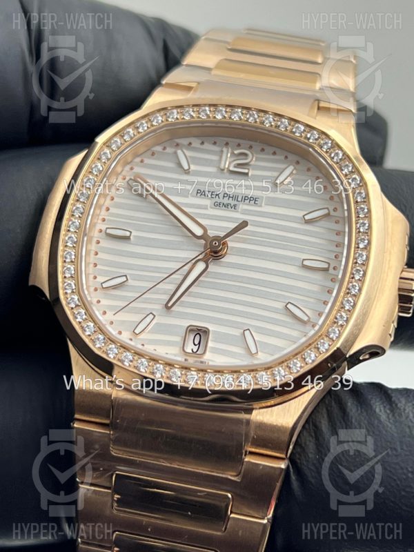 Товар Patek Philippe Nautilus 35mm 7118/1200R-001 Steel Diamond Фото 4 - Patek Philippe Nautilus 35mm 7118/1200R-001 Steel Diamond