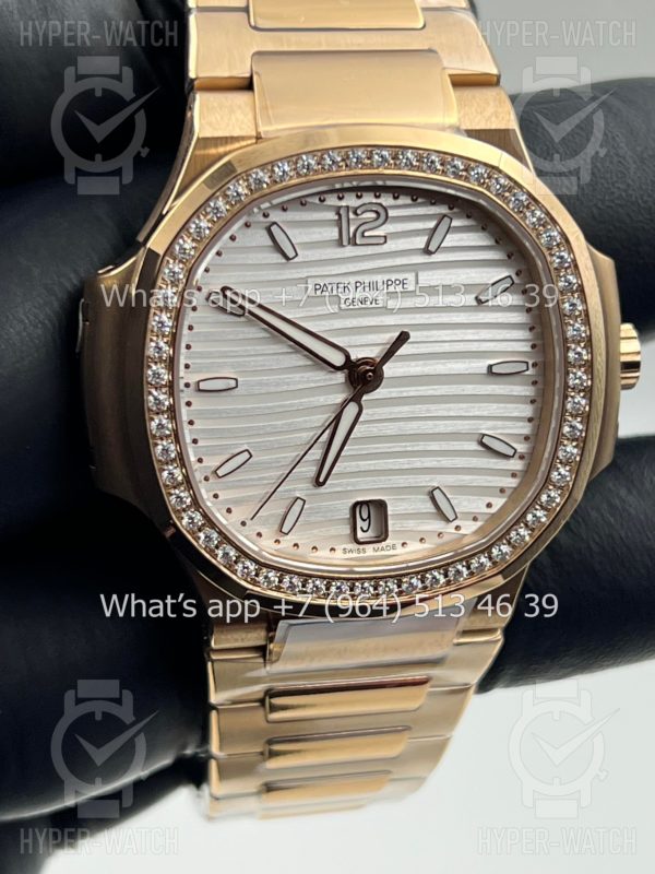 Товар Patek Philippe Nautilus 35mm 7118/1200R-001 Steel Diamond Фото 5 - Patek Philippe Nautilus 35mm 7118/1200R-001 Steel Diamond