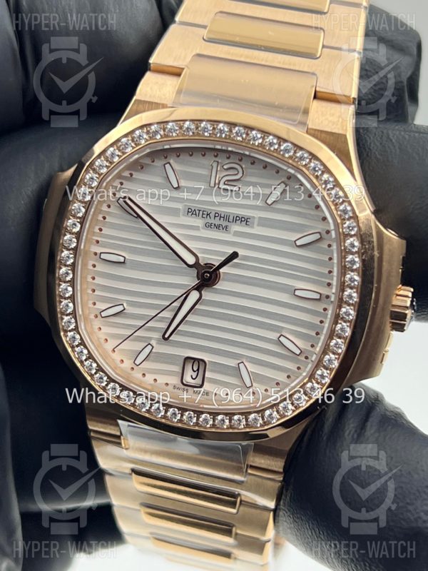 Товар Patek Philippe Nautilus 35mm 7118/1200R-001 Steel Diamond Фото 6 - Patek Philippe Nautilus 35mm 7118/1200R-001 Steel Diamond