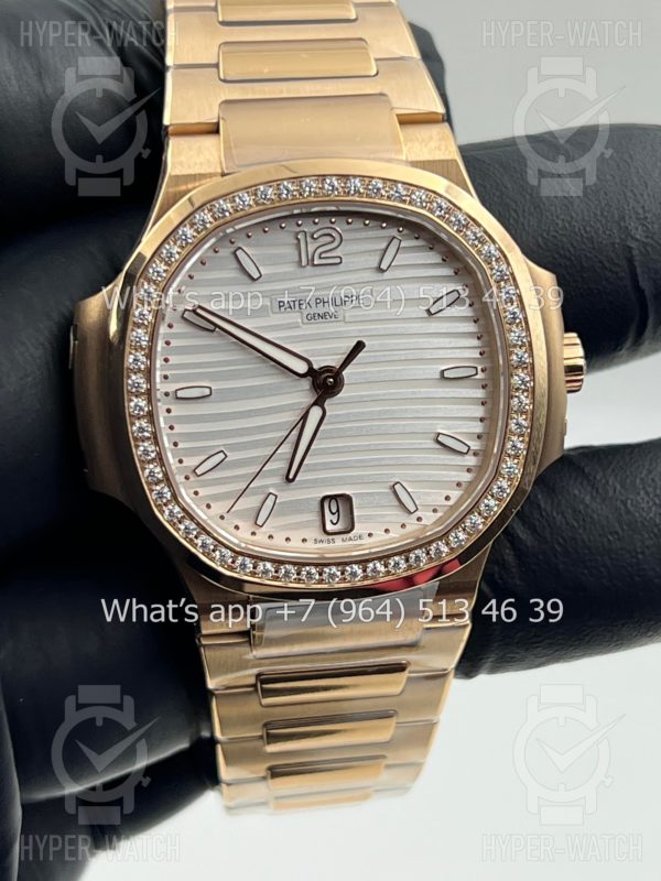 Товар Patek Philippe Nautilus 35mm 7118/1200R-001 Steel Diamond Фото 7 - Patek Philippe Nautilus 35mm 7118/1200R-001 Steel Diamond