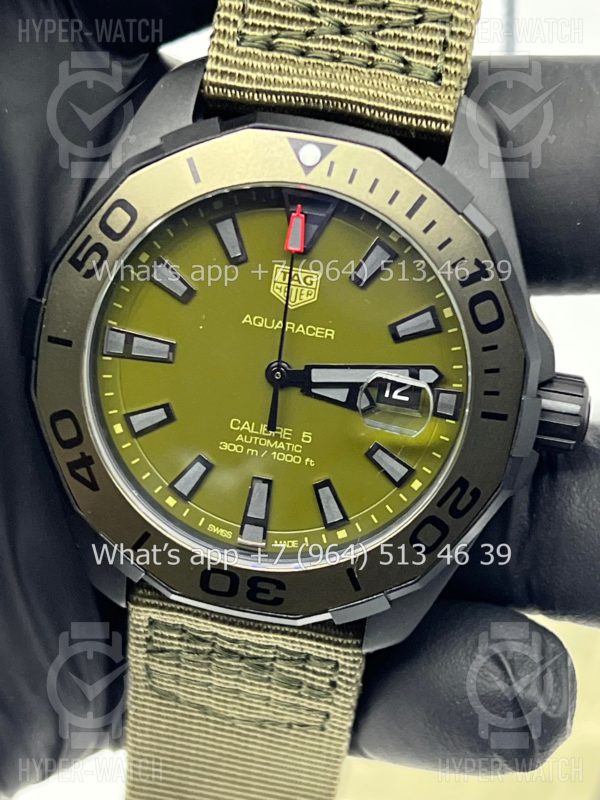 Товар Tag Heuer Aquaracer 300M 43mm WAY208E.FC8222 Green Фото 4 - Tag Heuer Aquaracer 300M 43mm WAY208E.FC8222 Green