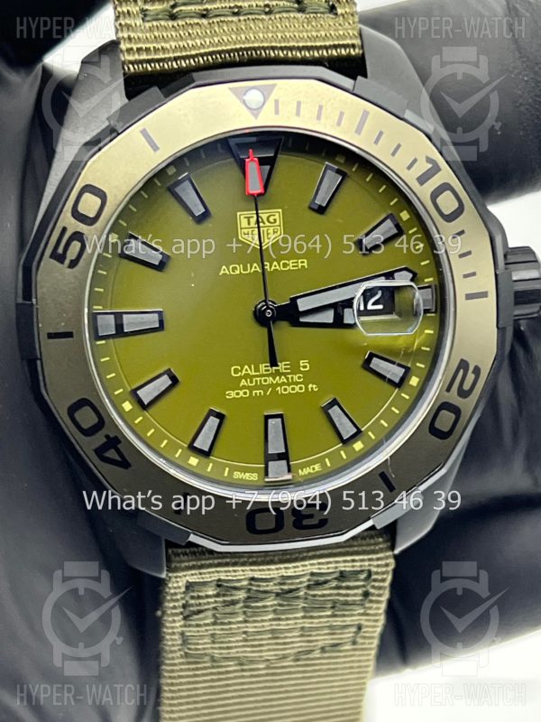 Товар Tag Heuer Aquaracer 300M 43mm WAY208E.FC8222 Green Фото 5 - Tag Heuer Aquaracer 300M 43mm WAY208E.FC8222 Green