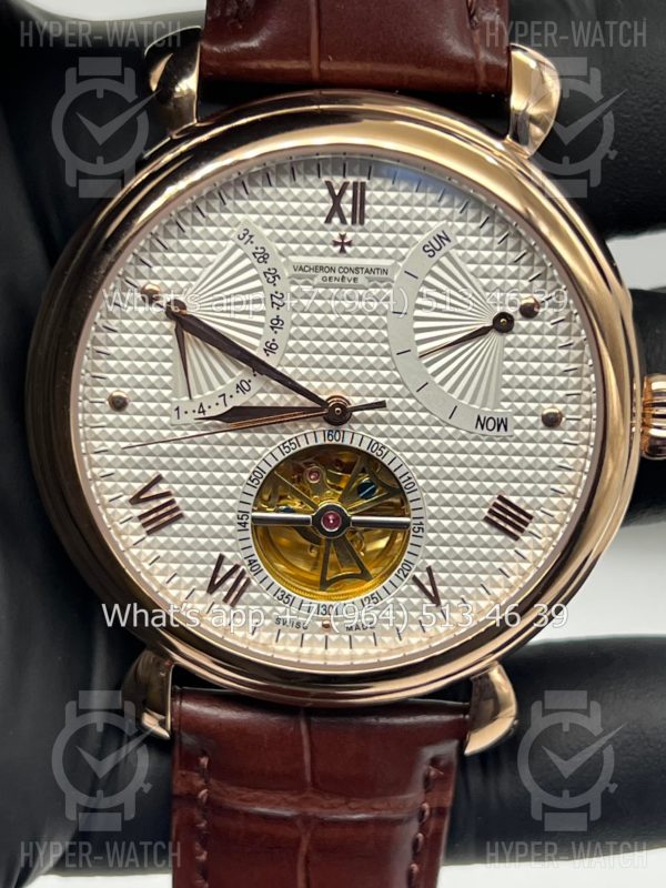 Фото 4 - Vacheron Constantin Patrimony Tourbillon 44mm Art 10261