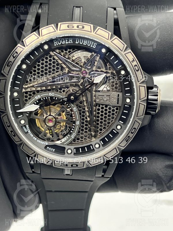 Товар Roger Dubuis Excalibur 45mm Spider Flying Tourbillon RDDBEX0815 Steel Фото 6 - Roger Dubuis Excalibur 45mm Spider Flying Tourbillon RDDBEX0815 Steel