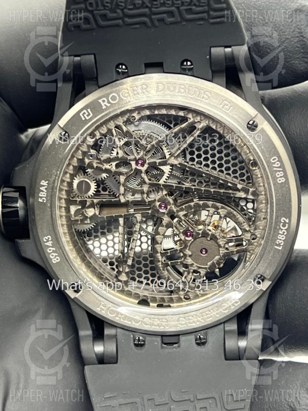 Товар Roger Dubuis Excalibur 45mm Spider Flying Tourbillon RDDBEX0815 Steel Фото 18 - Roger Dubuis Excalibur 45mm Spider Flying Tourbillon RDDBEX0815 Steel