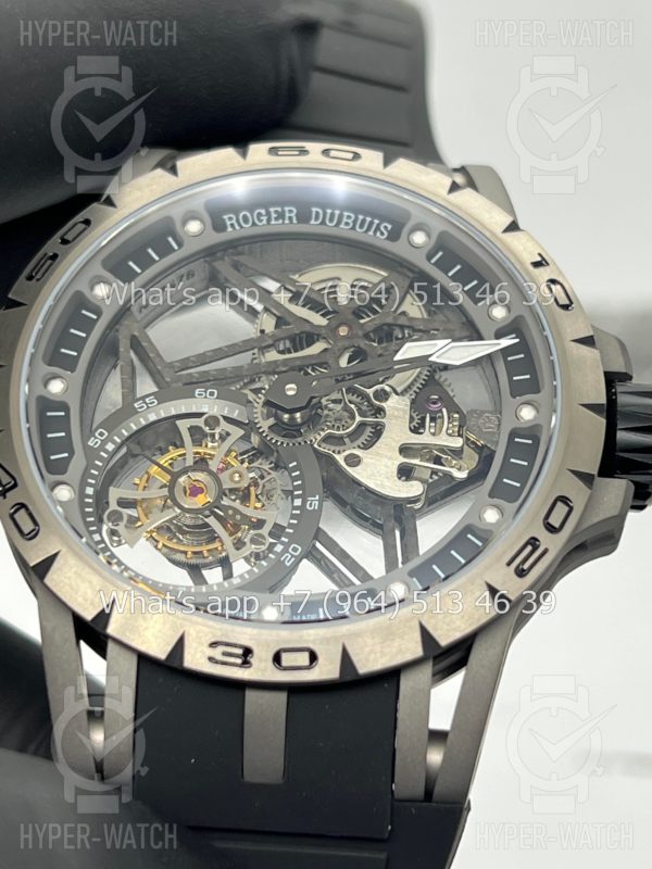 Товар Roger Dubuis Excalibur 45mm Flying Tourbillon RDDBEX0479 Steel Фото 3 - Roger Dubuis Excalibur 45mm Flying Tourbillon RDDBEX0479 Steel