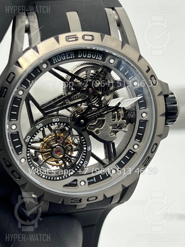 Товар Roger Dubuis Excalibur 45mm Flying Tourbillon RDDBEX0479 Steel Фото 4 - Roger Dubuis Excalibur 45mm Flying Tourbillon RDDBEX0479 Steel