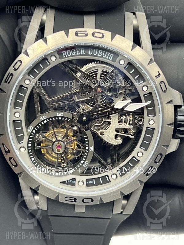 Товар Roger Dubuis Excalibur 45mm Flying Tourbillon RDDBEX0479 Steel Фото 5 - Roger Dubuis Excalibur 45mm Flying Tourbillon RDDBEX0479 Steel