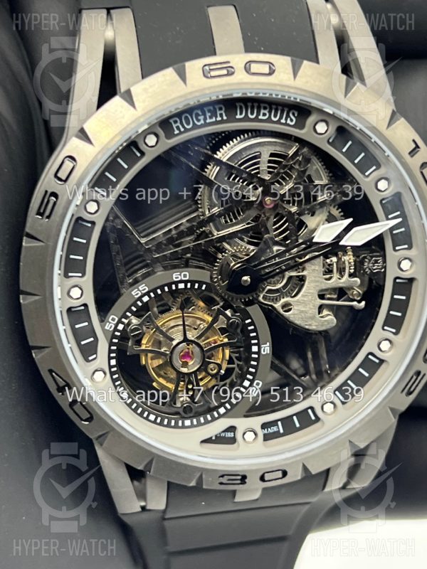 Товар Roger Dubuis Excalibur 45mm Flying Tourbillon RDDBEX0479 Steel Фото 6 - Roger Dubuis Excalibur 45mm Flying Tourbillon RDDBEX0479 Steel