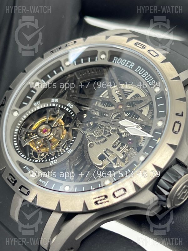 Товар Roger Dubuis Excalibur 45mm Flying Tourbillon RDDBEX0479 Steel Фото 10 - Roger Dubuis Excalibur 45mm Flying Tourbillon RDDBEX0479 Steel