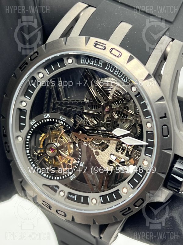 Товар Roger Dubuis Excalibur 45mm Flying Tourbillon RDDBEX0479 Steel Фото 11 - Roger Dubuis Excalibur 45mm Flying Tourbillon RDDBEX0479 Steel