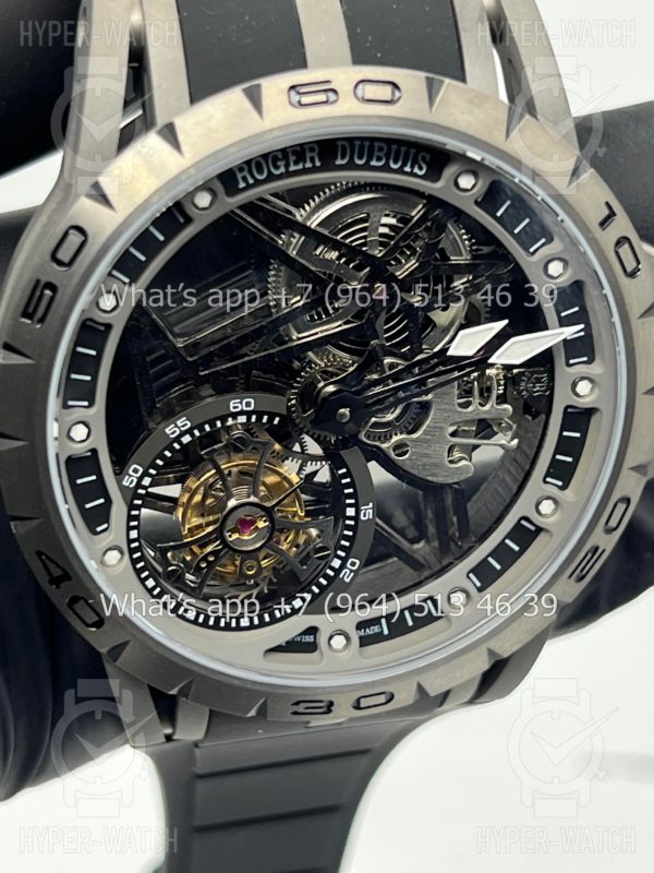 Товар Roger Dubuis Excalibur 45mm Flying Tourbillon RDDBEX0479 Steel Фото 12 - Roger Dubuis Excalibur 45mm Flying Tourbillon RDDBEX0479 Steel