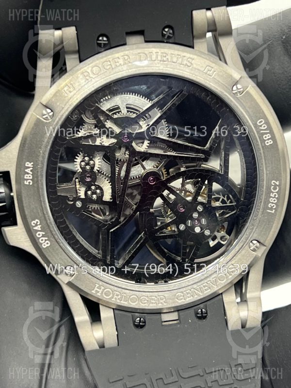Товар Roger Dubuis Excalibur 45mm Flying Tourbillon RDDBEX0479 Steel Фото 17 - Roger Dubuis Excalibur 45mm Flying Tourbillon RDDBEX0479 Steel