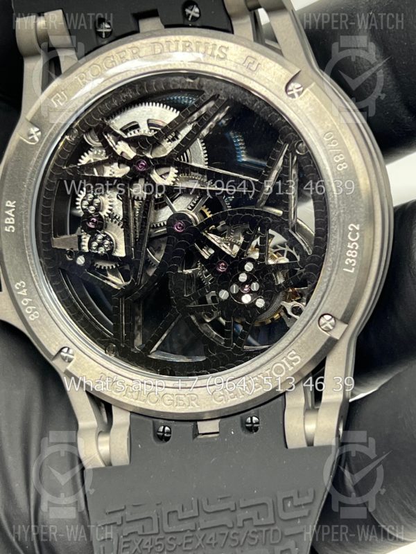 Товар Roger Dubuis Excalibur 45mm Flying Tourbillon RDDBEX0479 Steel Фото 18 - Roger Dubuis Excalibur 45mm Flying Tourbillon RDDBEX0479 Steel