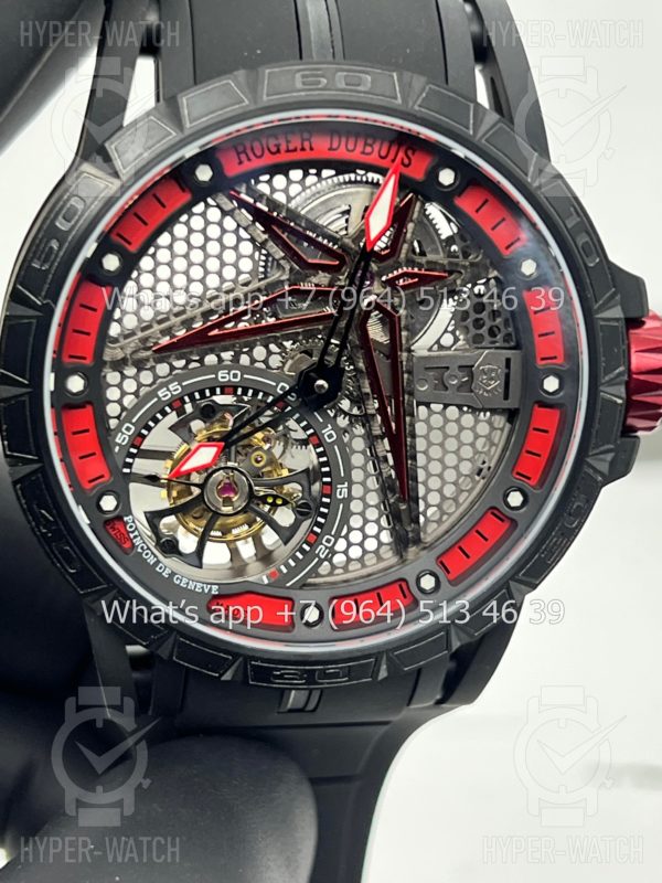 Товар Roger Dubuis Excalibur 39mm Spider Pirelli RDDBEX0817 Red Фото 3 - Roger Dubuis Excalibur 39mm Spider Pirelli RDDBEX0817 Red