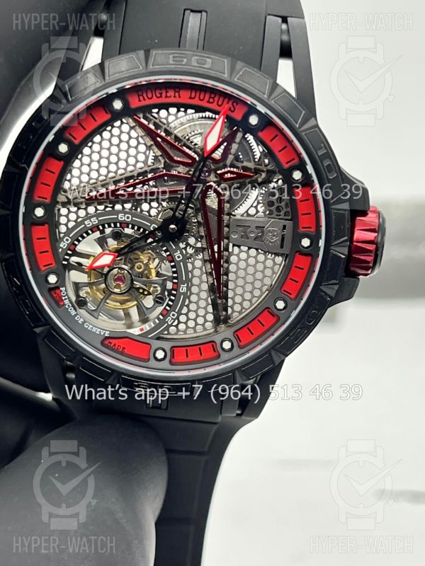 Товар Roger Dubuis Excalibur 39mm Spider Pirelli RDDBEX0817 Red Фото 4 - Roger Dubuis Excalibur 39mm Spider Pirelli RDDBEX0817 Red