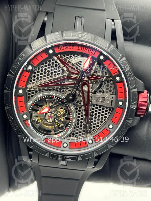 Товар Roger Dubuis Excalibur 39mm Spider Pirelli RDDBEX0817 Red Фото 5 - Roger Dubuis Excalibur 39mm Spider Pirelli RDDBEX0817 Red