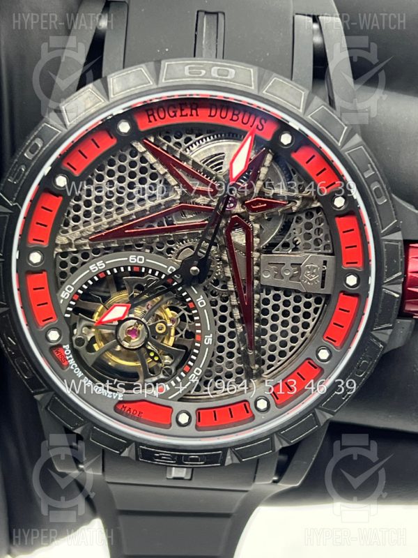 Товар Roger Dubuis Excalibur 39mm Spider Pirelli RDDBEX0817 Red Фото 6 - Roger Dubuis Excalibur 39mm Spider Pirelli RDDBEX0817 Red