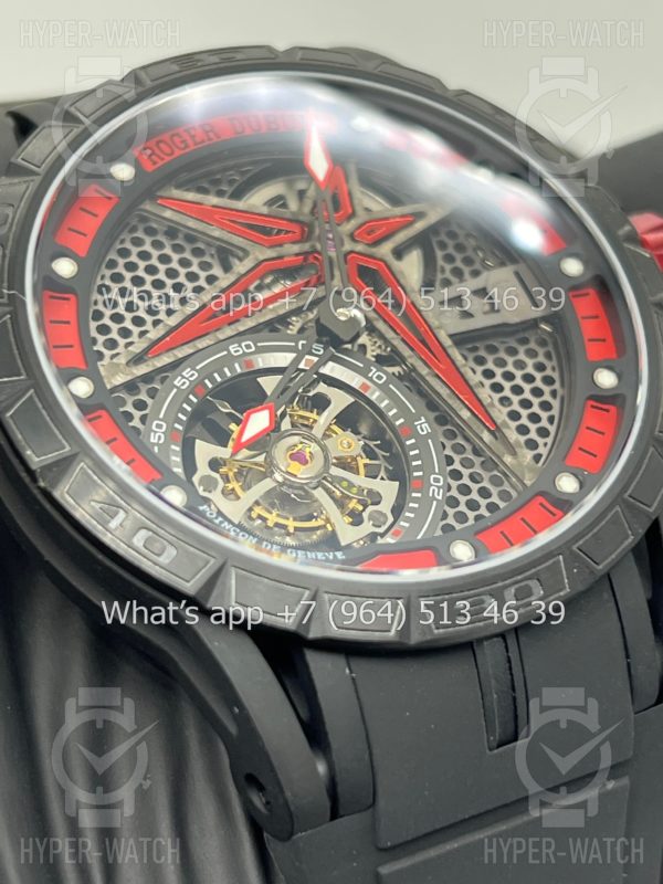 Товар Roger Dubuis Excalibur 39mm Spider Pirelli RDDBEX0817 Red Фото 8 - Roger Dubuis Excalibur 39mm Spider Pirelli RDDBEX0817 Red