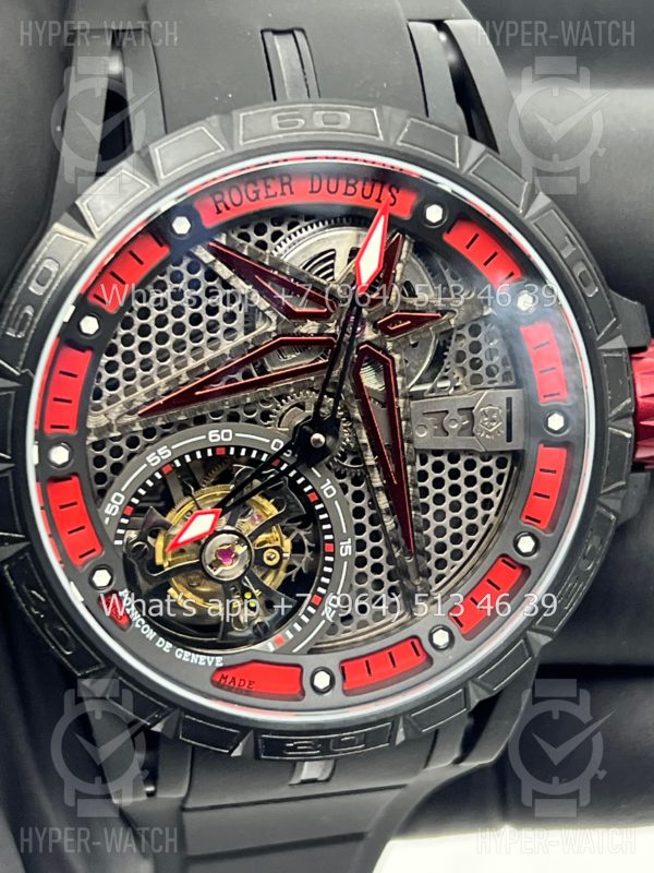 Товар Roger Dubuis Excalibur 39mm Spider Pirelli RDDBEX0817 Red Фото 9 - Roger Dubuis Excalibur 39mm Spider Pirelli RDDBEX0817 Red