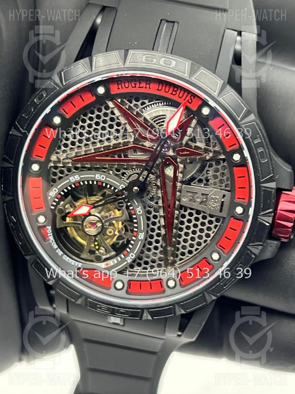 Товар Roger Dubuis Excalibur 39mm Spider Pirelli RDDBEX0817 Red Фото 10 - Roger Dubuis Excalibur 39mm Spider Pirelli RDDBEX0817 Red