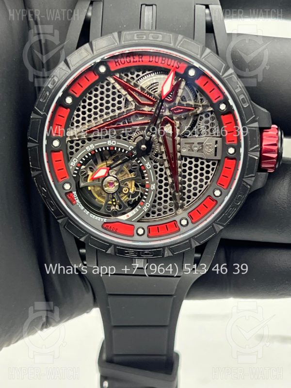 Товар Roger Dubuis Excalibur 39mm Spider Pirelli RDDBEX0817 Red Фото 11 - Roger Dubuis Excalibur 39mm Spider Pirelli RDDBEX0817 Red