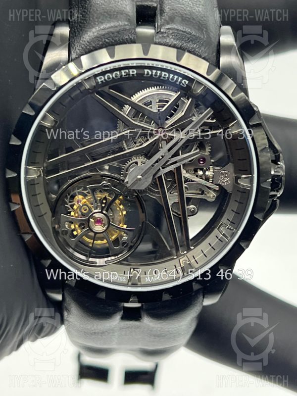 Фото 10 - Roger Dubuis Excalibur 42mm RDDBEX0889 Black