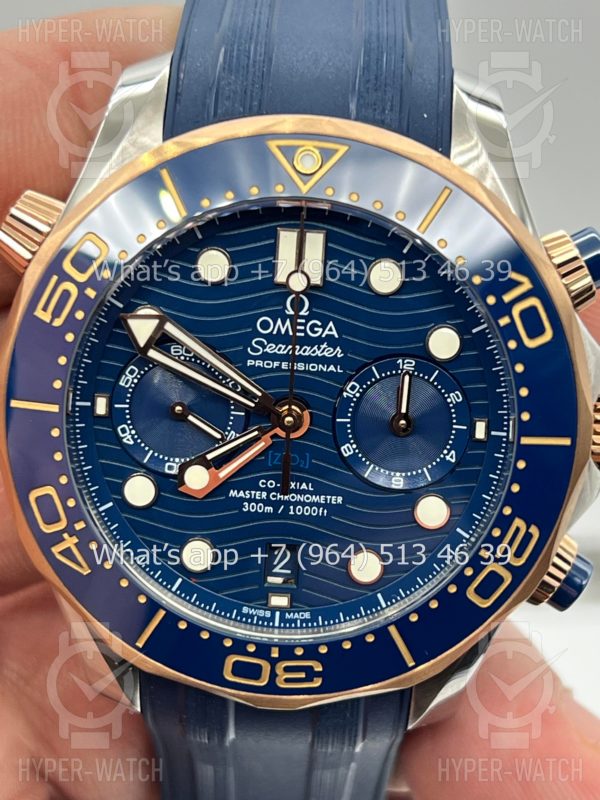 Фото 3 - Omega Seamaster Diver 300M Chronograph 210.22.44.51.03