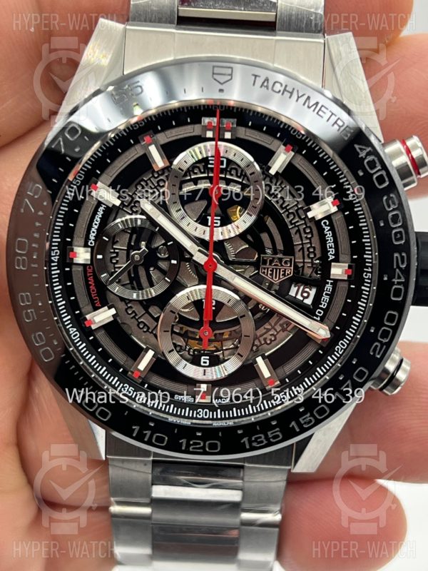 Фото 2 - TAG Heuer Carrera 43mm CAR2A1W.BA070