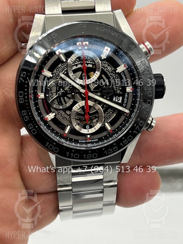 Фото 4 - TAG Heuer Carrera 43mm CAR2A1W.BA070