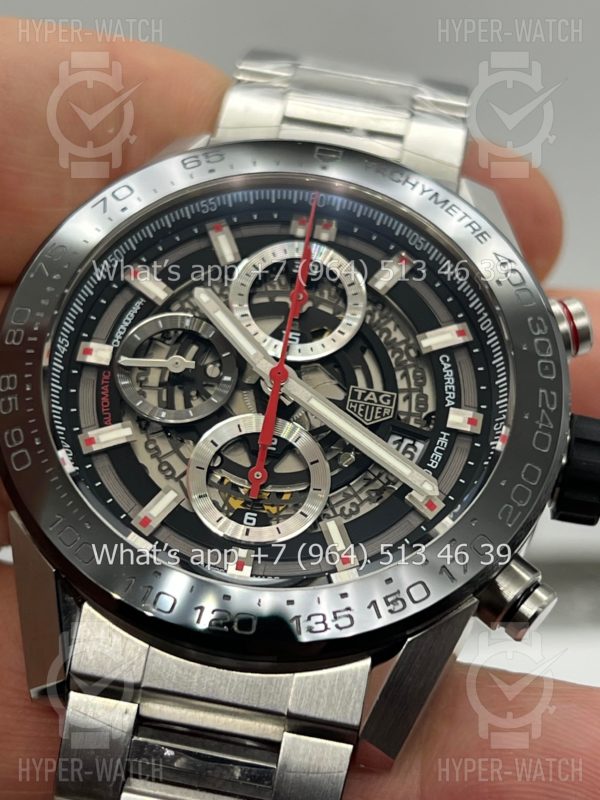 Фото 7 - TAG Heuer Carrera 43mm CAR2A1W.BA070