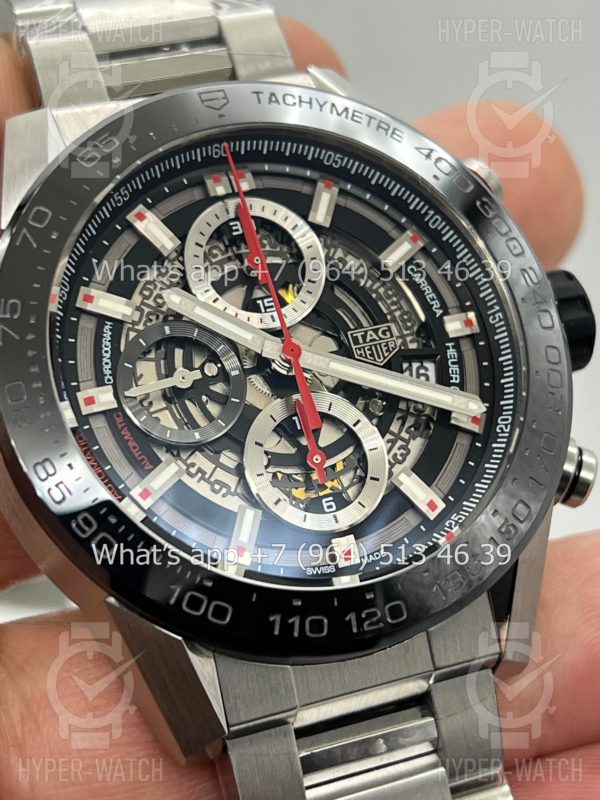Фото 8 - TAG Heuer Carrera 43mm CAR2A1W.BA070