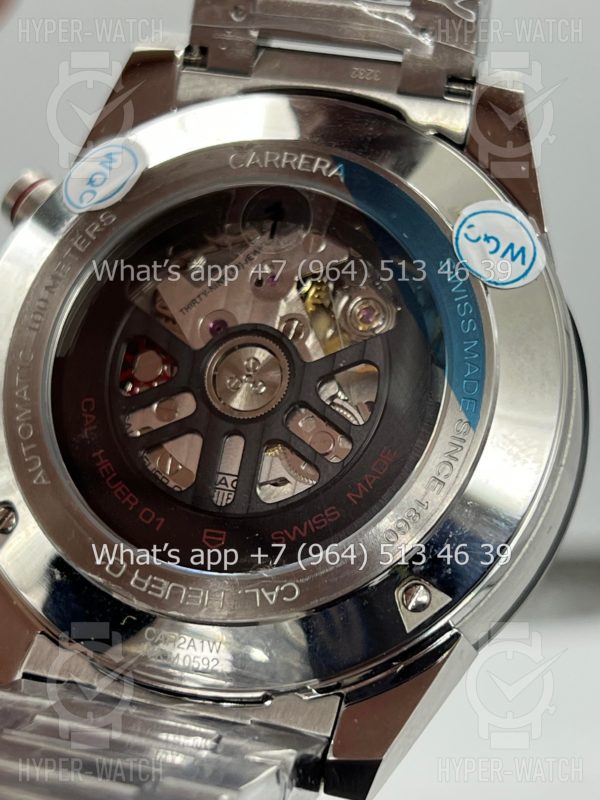 Фото 21 - TAG Heuer Carrera 43mm CAR2A1W.BA070