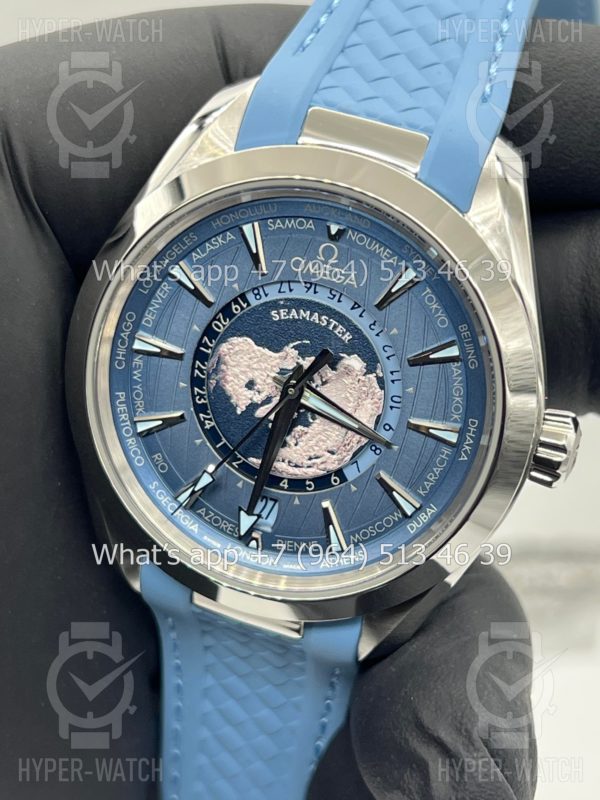 Фото 3 - Omega Seamaster Aqua Terra 150M 220.12.43.22.03.002 Worldtimer Steel