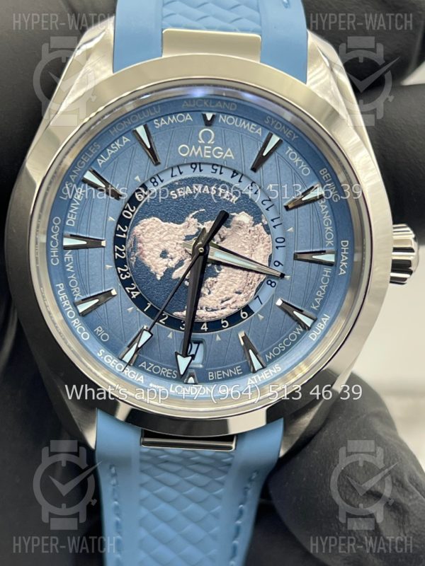 Фото 4 - Omega Seamaster Aqua Terra 150M 220.12.43.22.03.002 Worldtimer Steel