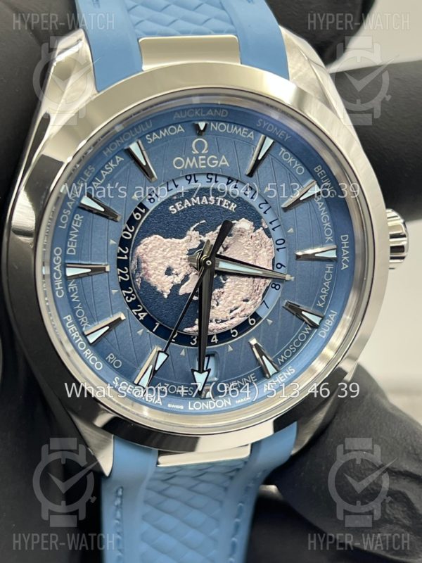 Фото 5 - Omega Seamaster Aqua Terra 150M 220.12.43.22.03.002 Worldtimer Steel