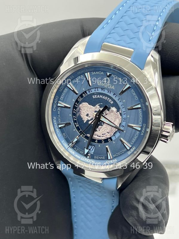 Фото 6 - Omega Seamaster Aqua Terra 150M 220.12.43.22.03.002 Worldtimer Steel