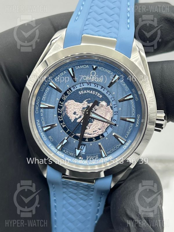 Фото 8 - Omega Seamaster Aqua Terra 150M 220.12.43.22.03.002 Worldtimer Steel
