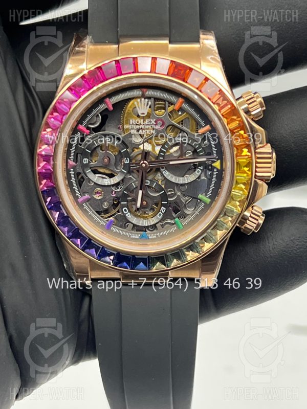 Товар Rolex Cosmograph Daytona 40mm Blaken Skeleton Gold Art 10627 Фото 11 - Rolex Cosmograph Daytona 40mm Blaken Skeleton Gold Art 10627